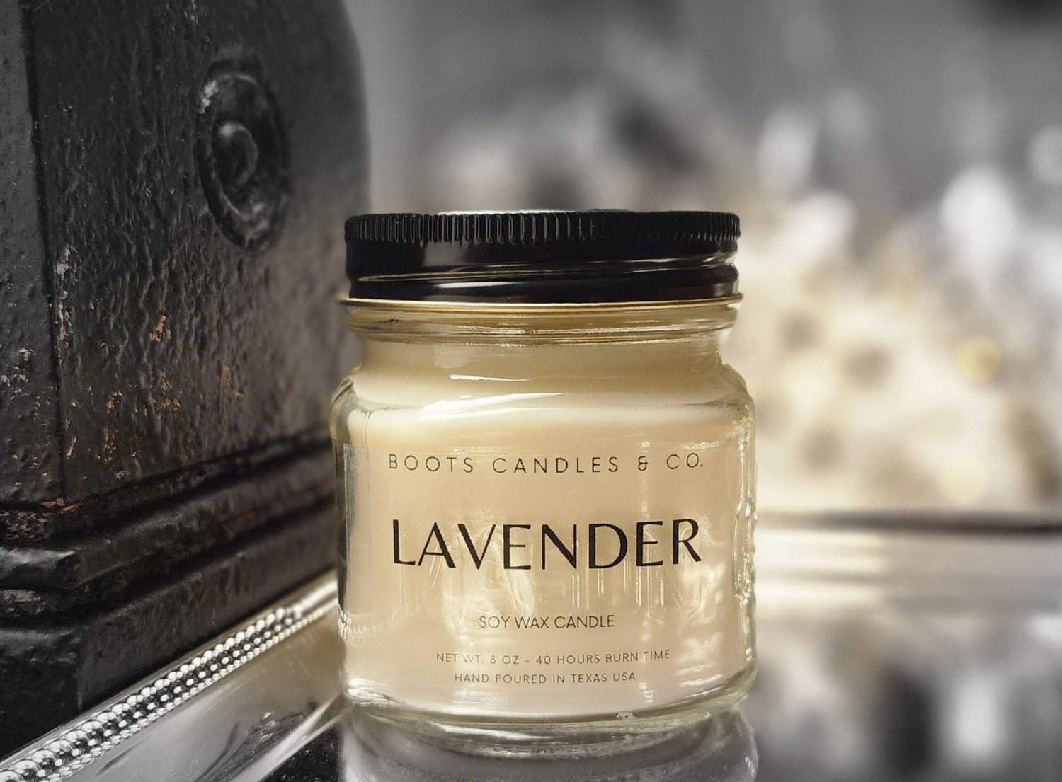 laundry linen soy candle